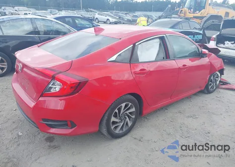 2018 Honda Civic Ex z USA, uszkodzony, nr VIN 2HGFC2F78JH604394